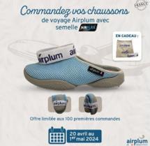 Une affiche publicitaire d’Airplum