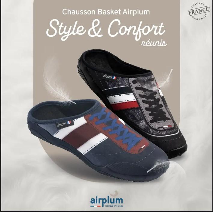 Des chaussons basket Airplum