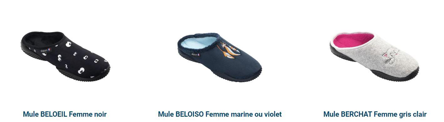 Des chaussons mules pour femme